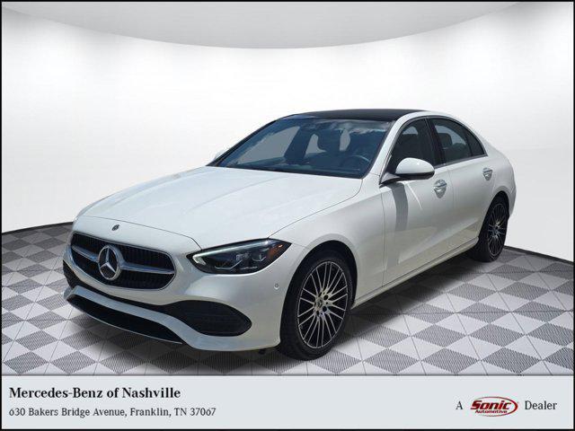 new 2024 Mercedes-Benz C-Class car, priced at $50,190