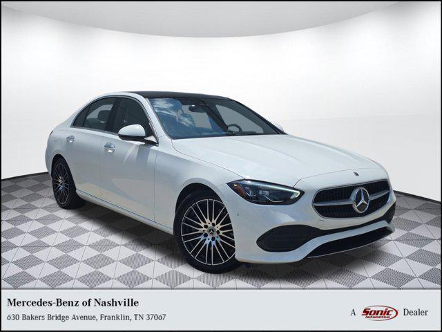 new 2024 Mercedes-Benz C-Class car, priced at $50,190