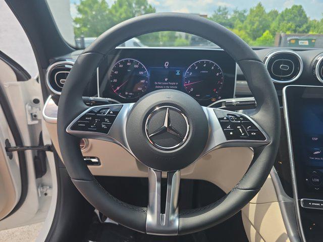new 2025 Mercedes-Benz C-Class car, priced at $52,885