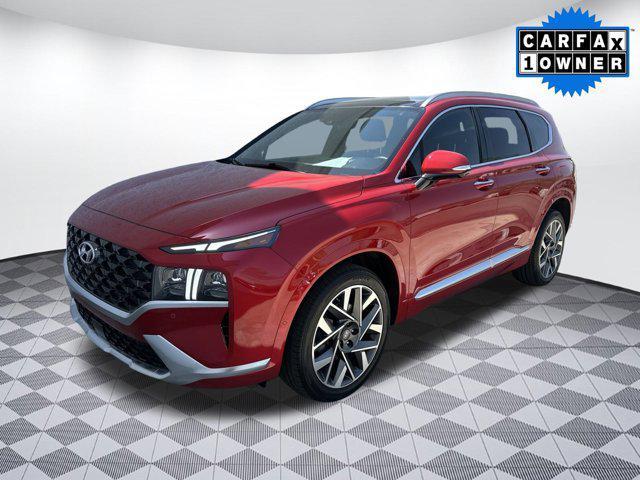 used 2022 Hyundai Santa Fe car, priced at $27,497
