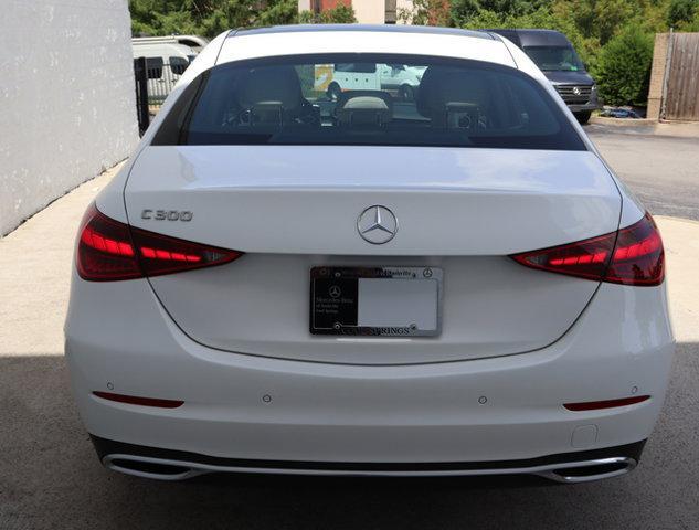 new 2024 Mercedes-Benz C-Class car, priced at $52,990