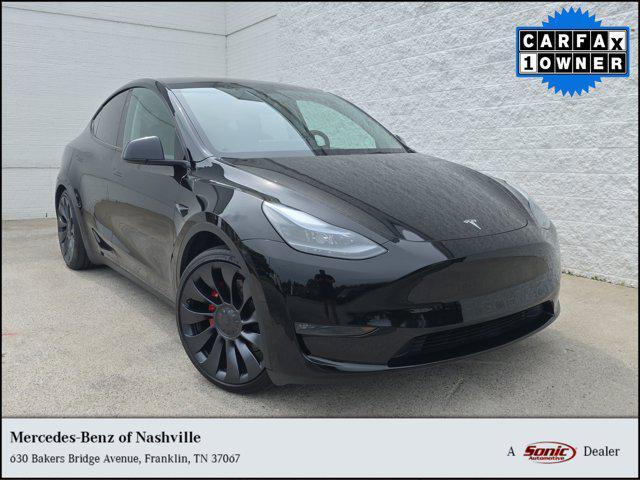used 2024 Tesla Model Y car, priced at $33,999