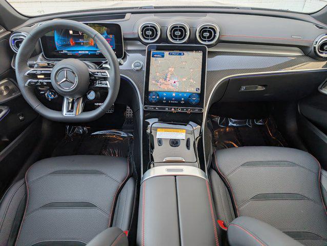 new 2025 Mercedes-Benz AMG C 43 car, priced at $77,445