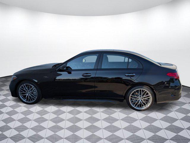 new 2025 Mercedes-Benz AMG C 43 car, priced at $77,445