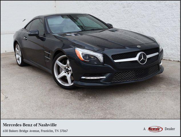 used 2015 Mercedes-Benz SL-Class car, priced at $27,399