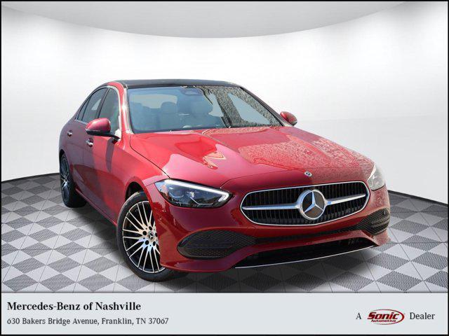 new 2024 Mercedes-Benz C-Class car, priced at $53,990