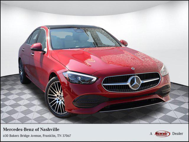 new 2024 Mercedes-Benz C-Class car, priced at $53,990
