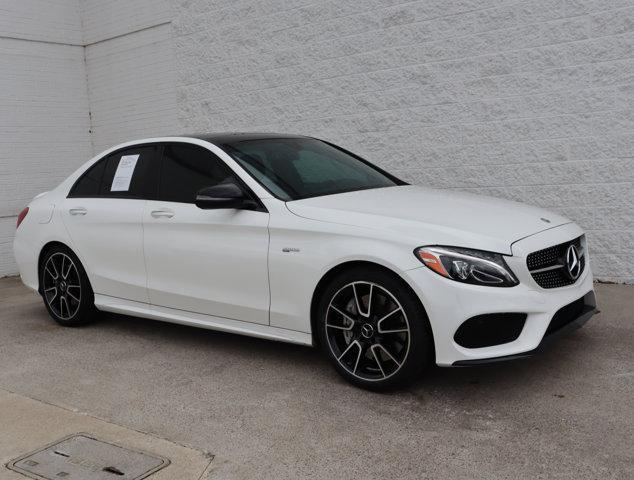 used 2018 Mercedes-Benz AMG C 43 car, priced at $32,999