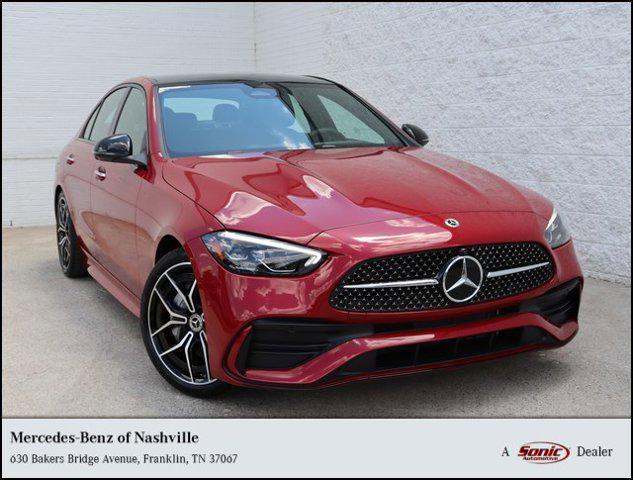 new 2024 Mercedes-Benz C-Class car, priced at $58,890