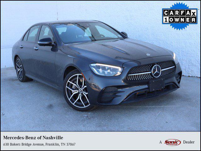 used 2021 Mercedes-Benz E-Class car, priced at $43,498