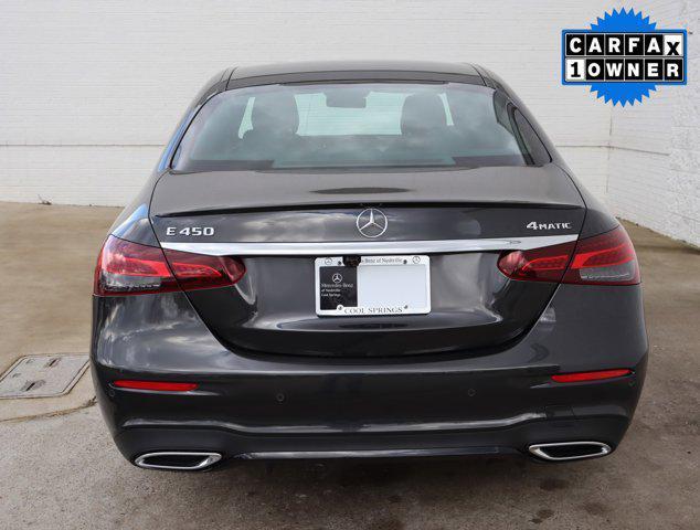 used 2021 Mercedes-Benz E-Class car, priced at $42,306