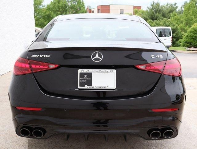 new 2024 Mercedes-Benz AMG C 43 car, priced at $73,950