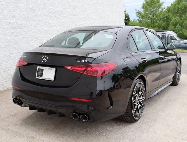 new 2024 Mercedes-Benz AMG C 43 car, priced at $73,950