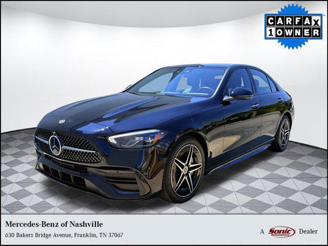 used 2024 Mercedes-Benz C-Class car, priced at $45,799
