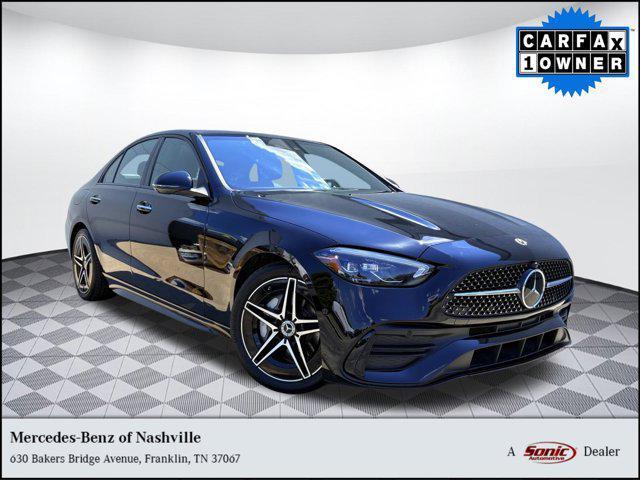 used 2024 Mercedes-Benz C-Class car, priced at $45,799