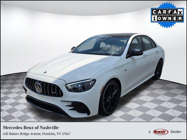 used 2022 Mercedes-Benz AMG E 53 car, priced at $43,998