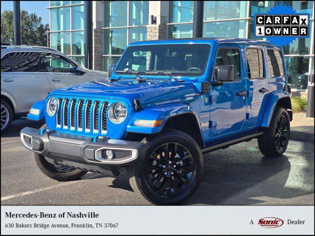 used 2022 Jeep Wrangler Unlimited 4xe car, priced at $30,408