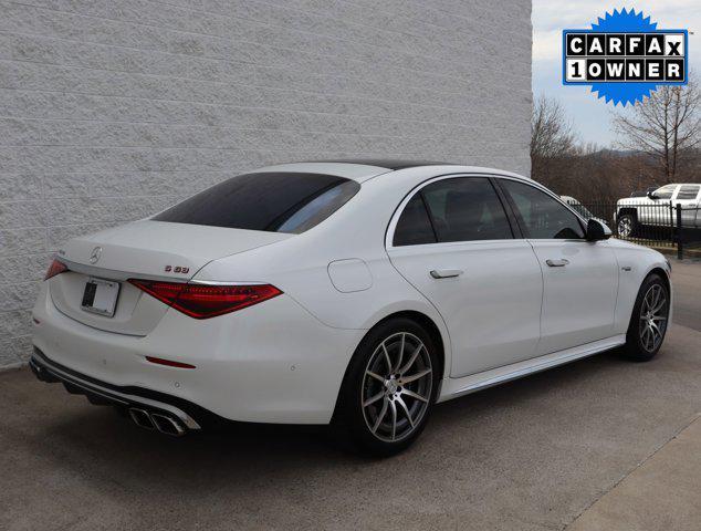 used 2024 Mercedes-Benz AMG S 63 E car, priced at $166,997