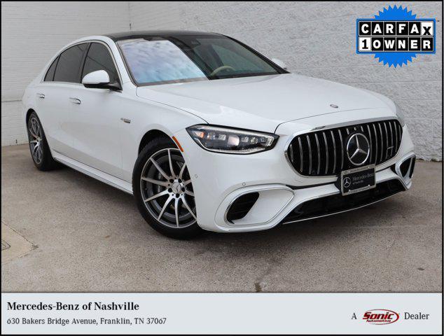 used 2024 Mercedes-Benz AMG S 63 E car, priced at $166,997