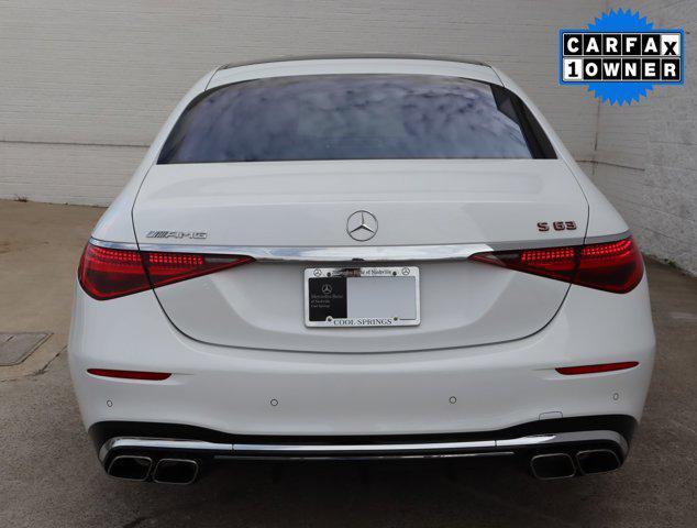 used 2024 Mercedes-Benz AMG S 63 E car, priced at $166,997