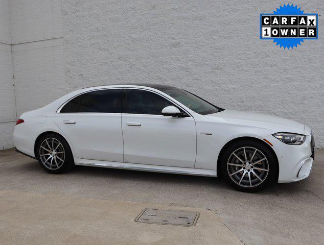 used 2024 Mercedes-Benz AMG S 63 E car, priced at $166,997