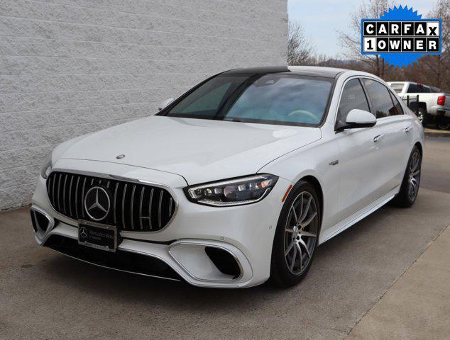 used 2024 Mercedes-Benz AMG S 63 E car, priced at $166,997