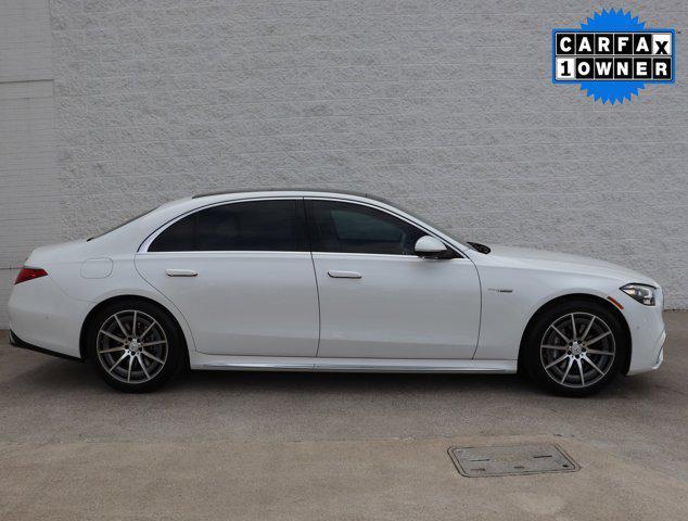 used 2024 Mercedes-Benz AMG S 63 E car, priced at $166,997