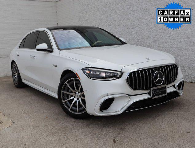 used 2024 Mercedes-Benz AMG S 63 E car, priced at $166,997