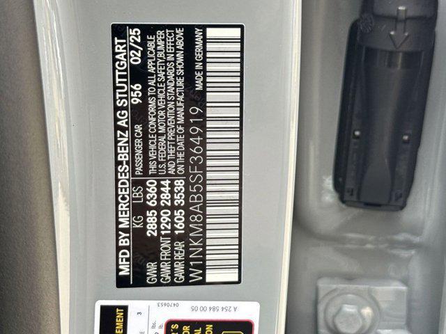 new 2025 Mercedes-Benz AMG GLC 63 car, priced at $108,795