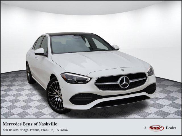 new 2024 Mercedes-Benz C-Class car, priced at $52,240