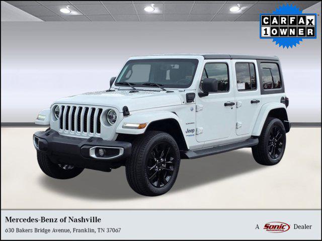 used 2021 Jeep Wrangler Unlimited 4xe car, priced at $26,406