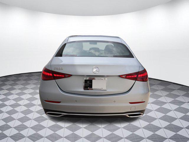 new 2024 Mercedes-Benz C-Class car, priced at $52,990