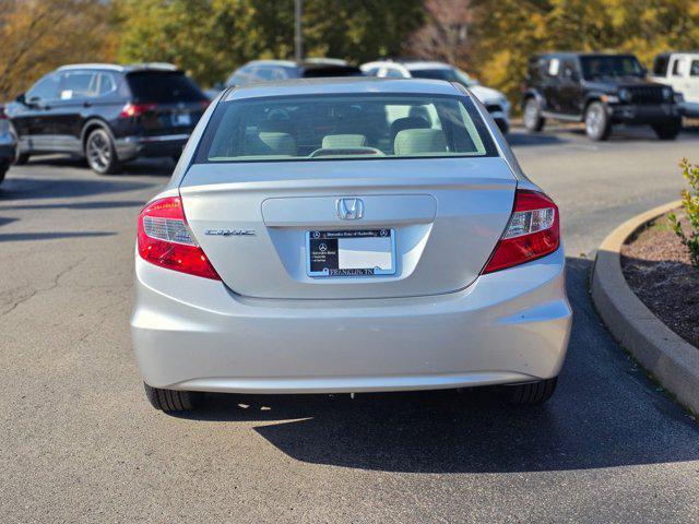 used 2012 Honda Civic car, priced at $8,999