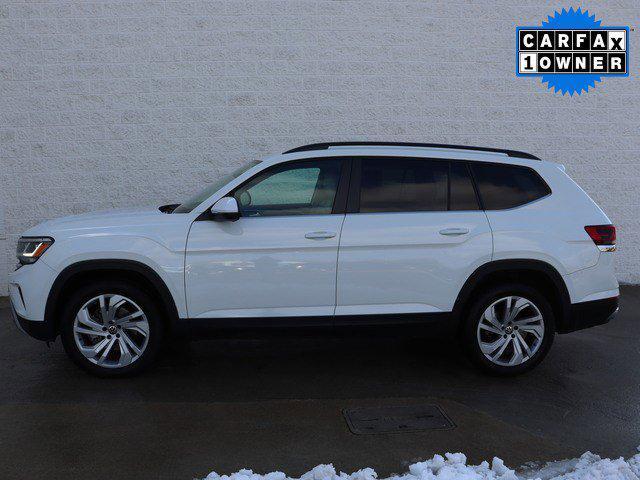 used 2022 Volkswagen Atlas car, priced at $20,999