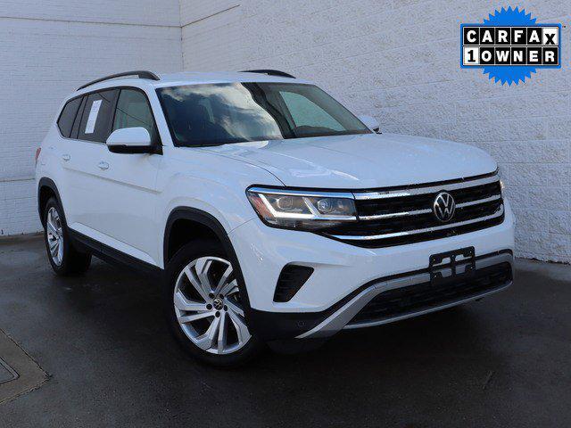 used 2022 Volkswagen Atlas car, priced at $20,999