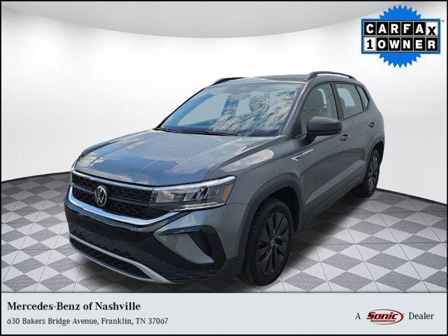used 2024 Volkswagen Taos car, priced at $17,898