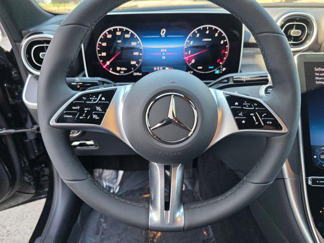 new 2025 Mercedes-Benz C-Class car, priced at $51,885