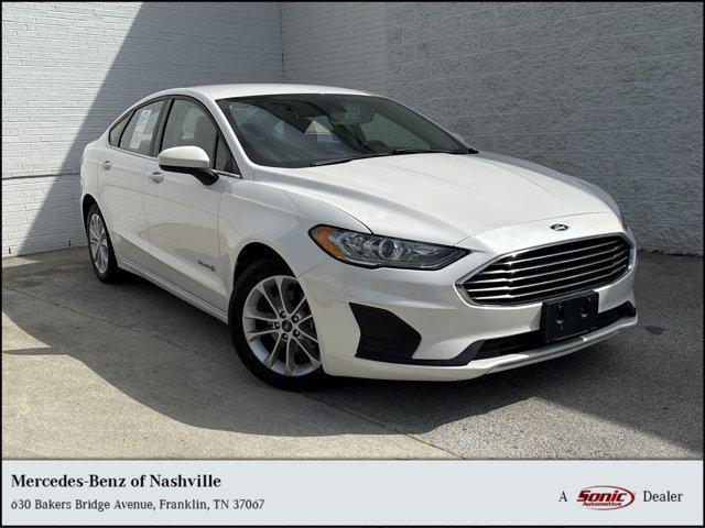 used 2019 Ford Fusion Hybrid car, priced at $14,799