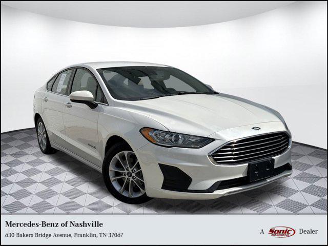 used 2019 Ford Fusion Hybrid car, priced at $13,998