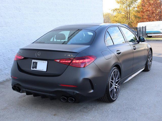 new 2025 Mercedes-Benz AMG C 43 car, priced at $76,965