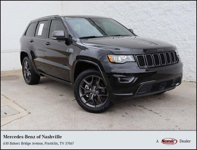 used 2021 Jeep Grand Cherokee car, priced at $31,996