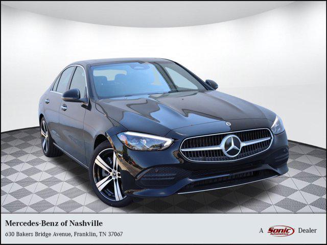 used 2024 Mercedes-Benz C-Class car, priced at $36,998