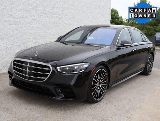 used 2021 Mercedes-Benz S-Class car, priced at $81,998