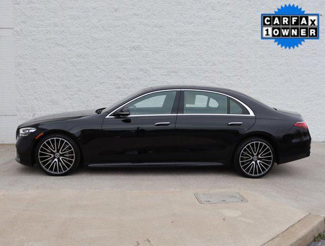 used 2021 Mercedes-Benz S-Class car, priced at $81,998