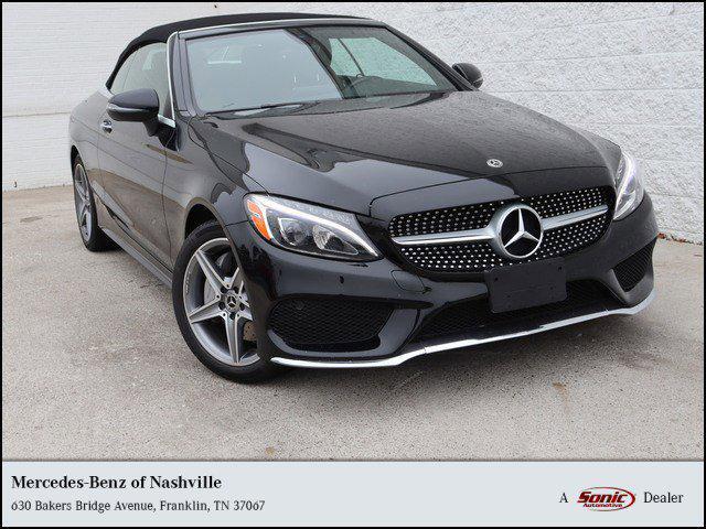 used 2018 Mercedes-Benz C-Class car, priced at $31,999