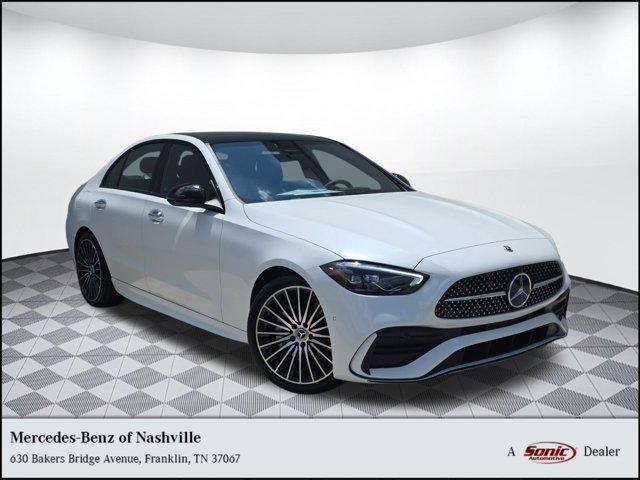 used 2025 Mercedes-Benz C-Class car, priced at $58,701