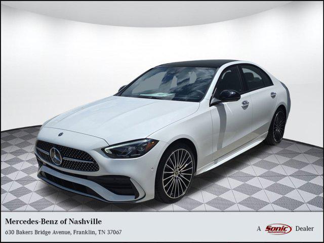 used 2025 Mercedes-Benz C-Class car, priced at $58,701
