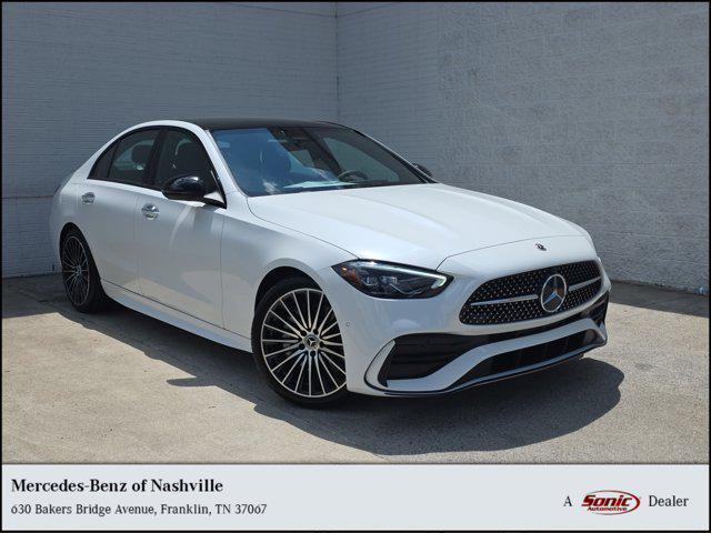 new 2025 Mercedes-Benz C-Class car, priced at $59,905