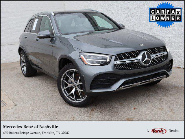 used 2021 Mercedes-Benz GLC 300 car, priced at $25,777