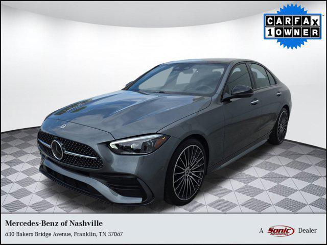 used 2024 Mercedes-Benz C-Class car, priced at $45,599